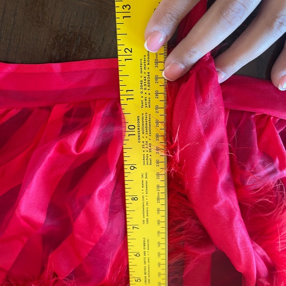 Vintage Jenelle Red Sheer Lingerie Set - Picture 11 of 11